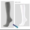 thumbnail image 1 of Chaussettes de Compression pour Femmes et Hommes Meilleur Soutien pour Course Athlétique Cyclisme Bas de Compression Antidérapants, 1 of 6
