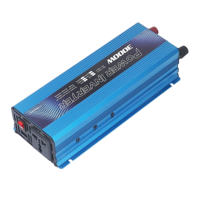 3000 Watt Inverter, Car Power Inverter,Sine Converter with USB Port Cooling Fan 3000W DC 12V to AC