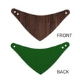 thumbnail image 6 of Kll Vintage Wood Dog Bandanas,Triangle Reversible Pet Scarf For Small Medium Large And Extra Large Dogs-Small, 6 of 7