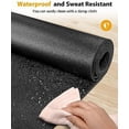 thumbnail image 3 of Foldable Rubber Treadmill Mat - Exercise Bike Mat with Waterproof Non-Slip Shock Absorption, Exercise Equipment Mat to Protect Floor for Home Gym Workout, 3 of 6