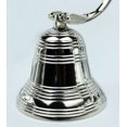thumbnail image 2 of "Premium Nautical Aluminum Bell with Nickel Plating | Pirate's Ship Bell |   Wall Decor | Nagina International (9 Inches)", 2 of 6