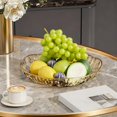thumbnail image 1 of Plastic Serving Tray 9.45 Inches Square Multipurpose Dish for Fruit Snacks Candy Living Room Coffee Table Decor and Placement, 1 of 8