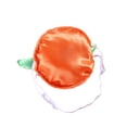 thumbnail image 3 of Dog Reversible Pumpkin Costumes Soft Warm Adjustable Pet Costumes for Cosplay Parties Photo Props, 3 of 6