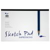 u:create sketch pad, 18 x 12 inches, white, 50 sheets (7318)