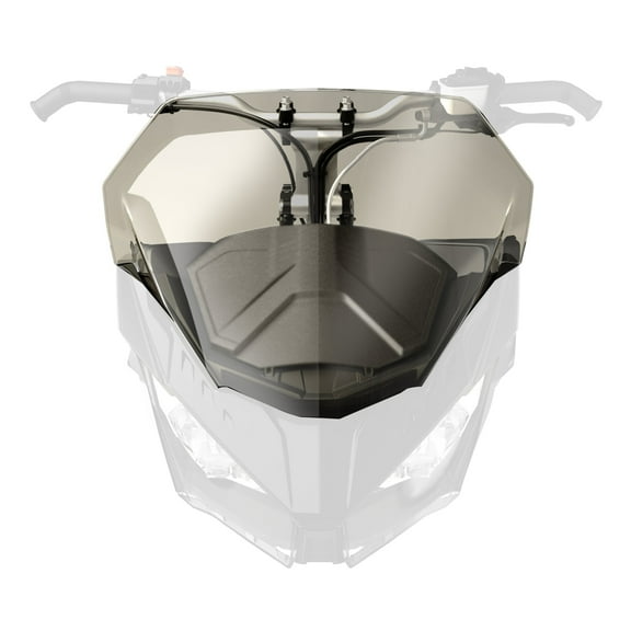 BRP 860202262 Ski-Doo Low Windshield Kit BoonDocker Rave Xterrain 600R 850 ACE E-Tec