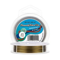 1Roll 22-Gauge Tarnish Resistant Antique Bronze Wire 66-Feet/22-Yard Material Copper