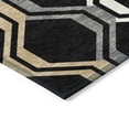 thumbnail image 3 of Addison Rugs Chantille Indoor/Outdoor Transitional Mid-century Modern Black Machine Washable Rectangle Rug, 3' x 5', 3 of 8