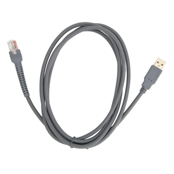 Scan Cable, Barcode Scanner Cable Plug And Play For LS4208