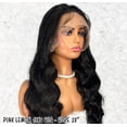 thumbnail image 5 of PINK LEMON - 100% 15A Unprocessed Virgin Remi Human Hair 13X4 HD Lace Frontal Wig HOPE, 5 of 6