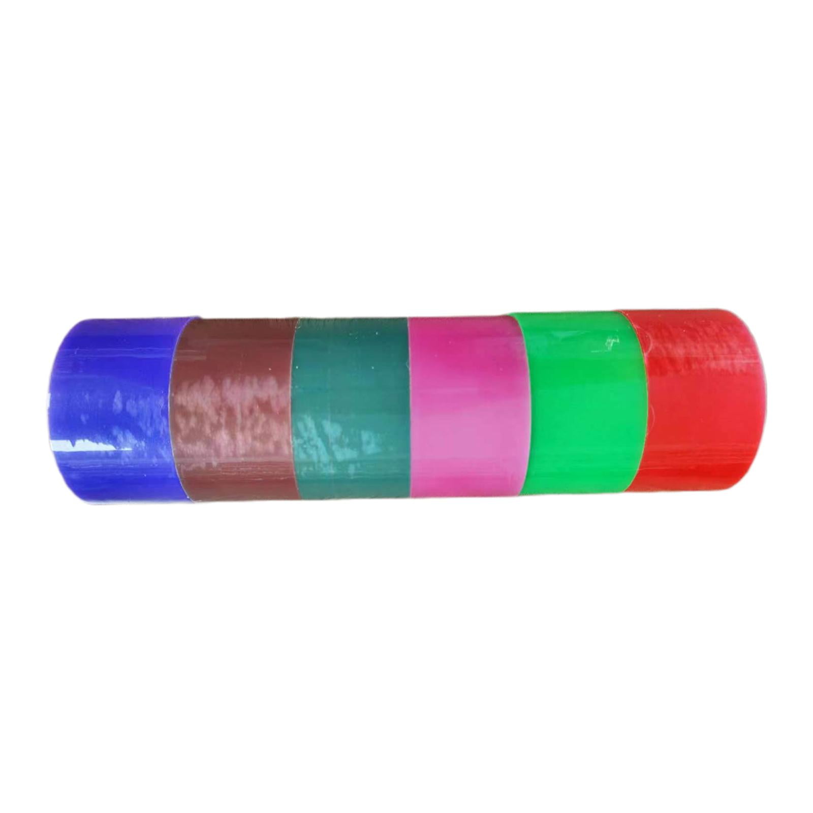 6x Sticky Ball Tape Relaxing Blow Bubbles Balloons for Children Party Adult 6cm Thermochromic