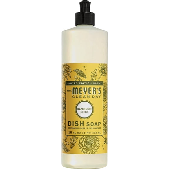 Mrs. Meyer's Clean Day Dandelion Dish Soap 16 fl. oz.