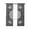 Gray, variant on Orange Boho Ethnic Blackout Curtains 84 Inches Length, Vintage East Oriental Tribal Antique Window Treatment Thermal Insulated Drapes for Bedroom Living Room 2 Panels 84x84 Inches