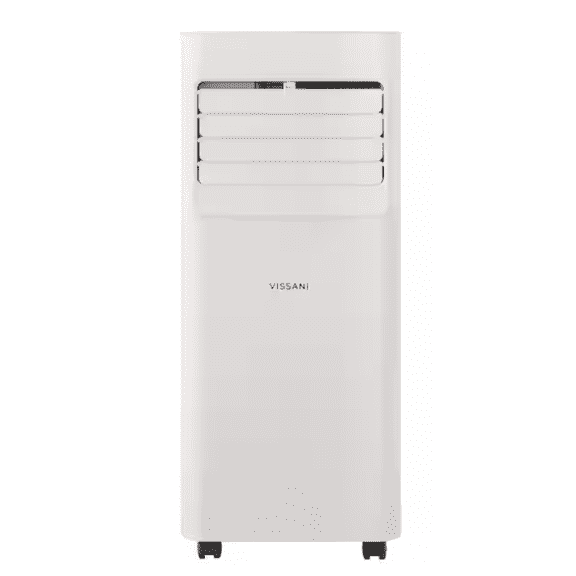 Restored Vissani VAP05R1AWTFR 5000 BTU 115V 3-in-1 Portable AC with Dehumidifier and Remote for Rooms up to 150 sq. ft., White (Refurbished)