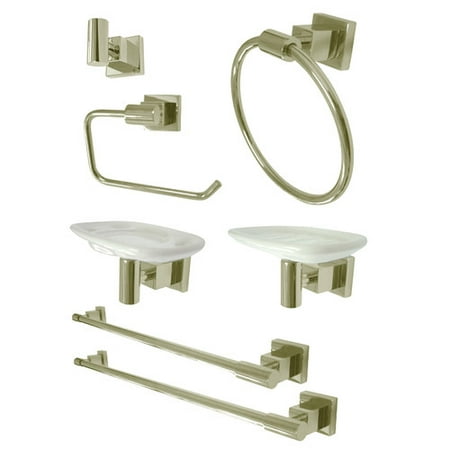 UPC 663370067570 product image for Kingston Brass Claremont 7 Piece Bathroom Hardware Set | upcitemdb.com
