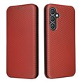 thumbnail image 2 of Feishell Flip Wallet Cover for Samsung Galaxy A25 5G,Shockproof Slim Fit Carbon Fiber Texture PU Leather Magnetic Closure Folio Card Holder Kickstand Phone Case for Samsung Galaxy A25 5G,Brown, 2 of 11