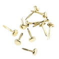 thumbnail image 5 of 400Pcs Golden Round Fastener Metal Brad Embellishment Decor 8mm, 5 of 8