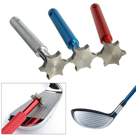 Golf Iron Wedge Club Groove Regrooving Sharpener Cleaner 6 Blade U groovetool V (Best Golf Groove Sharpener Review)