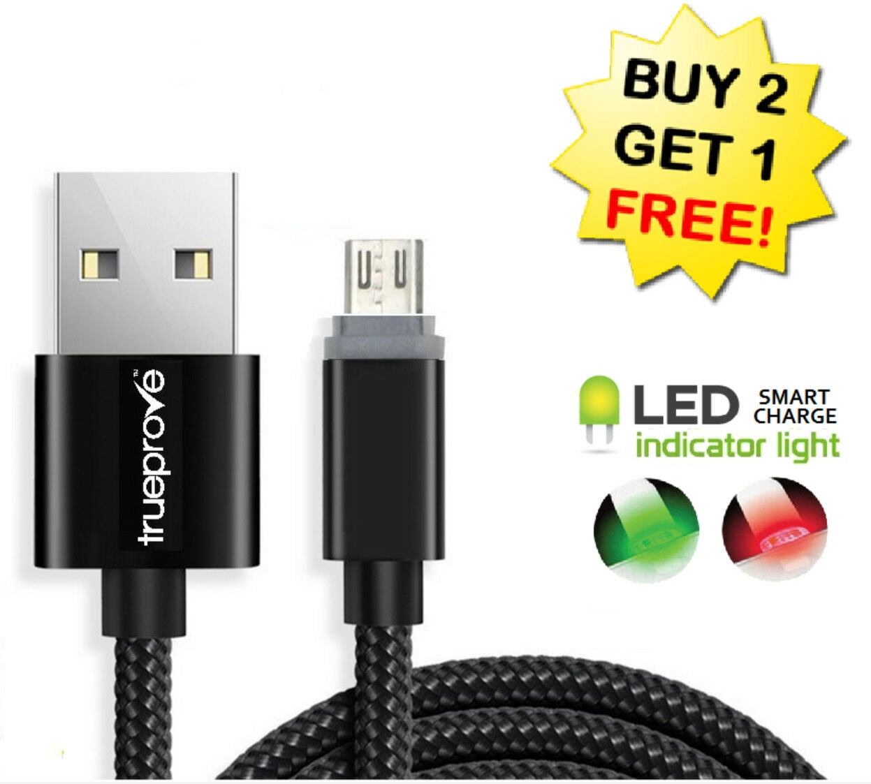 6FT Long for Barnes & Noble Nook Color Charger Power USB Cord Cable