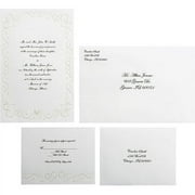Wilton Curly Heart Invitations, 50 Count
