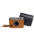 thumbnail image 2 of Retro Camera Bag for Fujifilm Instax Mini EVO, PU Leather Protective Shoulder Bag with Adjustable Strap, Scratch-Free Microfiber Lining, 2 of 8