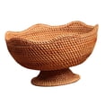 thumbnail image 4 of AMLESO Food Snack Serving Basket, Footed Fruit Basket, Photo Props, handcrafted Counter medium, 4 of 8