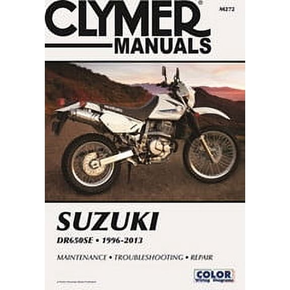 Clymer Repair/Service Manual '96-19 DR650SE (CM272)