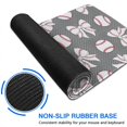 thumbnail image 6 of Long Mouse Pads for Desk,Footballs with Bows Pattern Desk Mats on Top Of Desks, Desk Mouse Pad Extra Large with 3mm Non-Slip Base and Stitched Edge for Gaming,Office,Work,Home 31.5"x11.8", 6 of 6