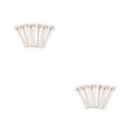 thumbnail image 3 of Eigraketly 6pcs Guitar Bridge String End Guitars Plastic Color Spare Nuts Part Nails Solid Music Peg Instrument Replacing Saddle Parts Como se muestra 2piezas Eigraketly CBP441727, 3 of 6