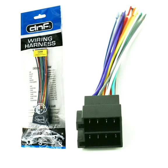 DNF Amp Integration Wire Harness For Select Dodge + Land Rover + Mercedes Vehicles (70-9401) - 100% Copper Wires!