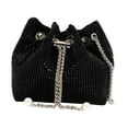 thumbnail image 3 of TISHITA Womens Shoulder Bag Elegant Pouch Shoulder Purse for Work Birthday Commuting Black, 3 of 8