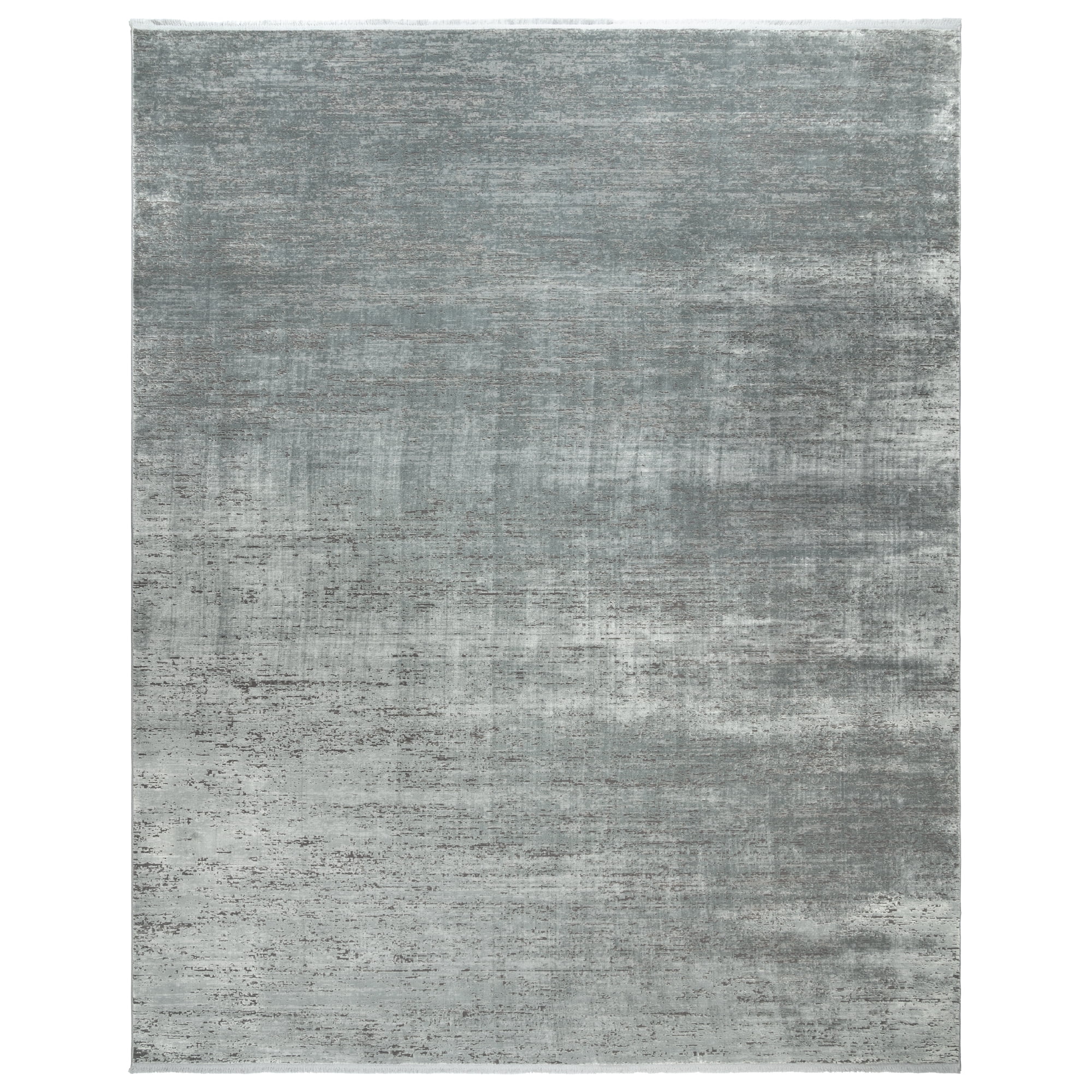 Gertmenian Florance Asti Modern Solid Color Teal Indoor Area Rug, 8x10