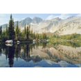 thumbnail image 2 of Posterazzi DPI1871092 Eaglecap Wilderness Oregon United States of America - Reflections of the Trees & Mountains In Blue Lake Poster Print, 19 x 12, 2 of 4