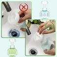 thumbnail image 5 of Bathroom Products,Flower Foam Dispenser Bottle 10oz Foaming Soap Dispenser Flower Shape Pump Bottle Empty Foam Liquid Hand Soap Container For Kitchen And Bathroom, 5 of 7