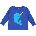 thumbnail image 3 of Inktastic Narwhal Boys or Girls Long Sleeve Toddler T-Shirt, 3 of 5