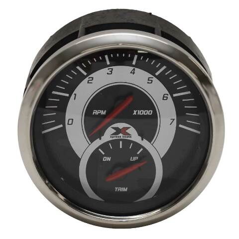 Xpress Boat Multifunction Gauge GT0102A | Mercury Tachometer 3 1/4