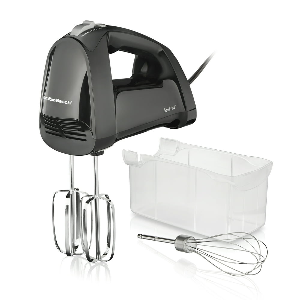 Hamilton Beach 6 Speed Hand Mixer with QuickBurst, Includes SnapOn