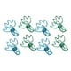 thumbnail image 5 of 100 Uds Clips de carpeta forma de corona azul verde Metal hierro hueco compacto portátil divertido Clips de carpeta para clasificación de documentos, 5 of 8