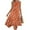 Orange, variant on Uaswgudfs Sleeveless Relaxed Fit Casual Dress with Floral Accents & Asymmetric Hem - Summer Sundress for Women 2025 Black M