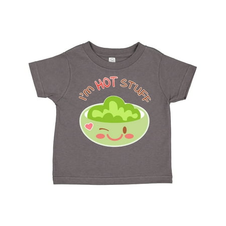 

Inktastic I m Hot Stuff- Cute Wasabi Dish Gift Toddler Boy or Toddler Girl T-Shirt