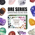 thumbnail image 1 of PENGXIANG 24 PCS Ore Blind Box Crystal Advent Calendar 24 Days Count Down Stone Collection Ornament Gift Novelty Healing Crystal Holiday Party Idea Advent Calendar Kids, 1 of 8