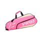 thumbnail image 2 of Bolsa para raquetas de bádminton, bolso de mano para tenis, impermeable, multifuncional. Rosa Blanco, 2 of 9