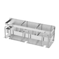 thumbnail image 1 of unbranded 1Ud Organizador Para Cepillos Y Pasta De Plateado De Acero Metálico Resistente Y Duradero, 1 of 8