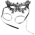 thumbnail image 2 of Small Butterfly Laser Cut Mask Adult Halloween Accessory, 2 of 2