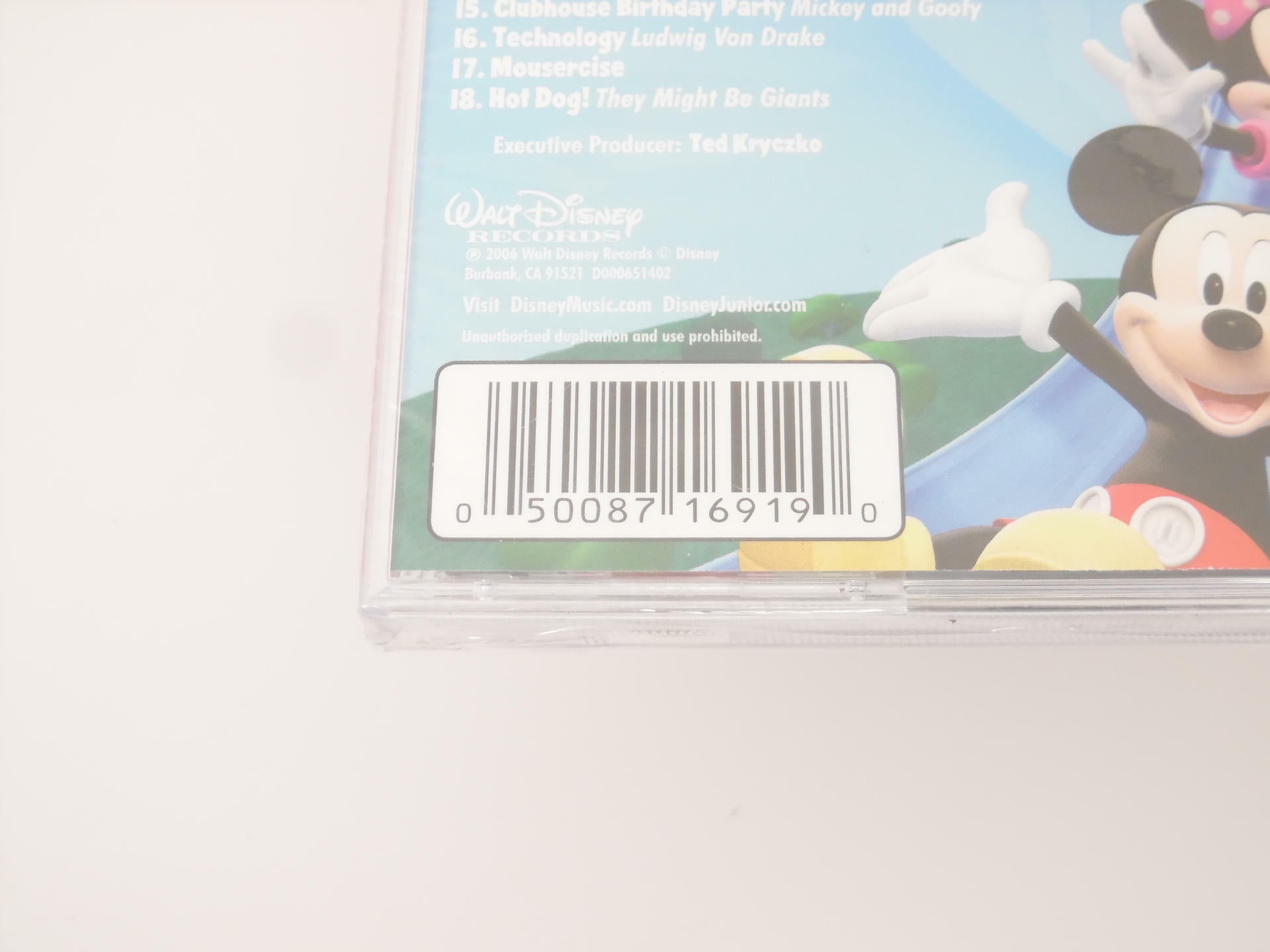 DISNEYS MICKEY MOUSE CLUBHOUSE CD, Songs from show! Brand New! Disney jr,  2006