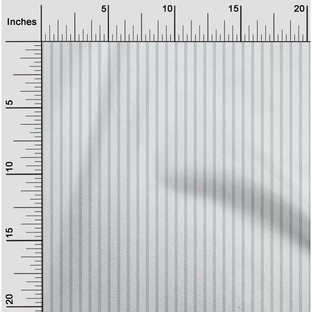 oneOone Georgette Viscose Fabric Vertical Stripe Decor Fabric Printed BTY 42 Inch Wide