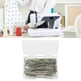 thumbnail image 3 of 100 Pieces Metal Fork Pins for Quilting Sewing Needles Needlework Jewelry Making 17x6mm, 3 of 8