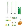 thumbnail image 1 of BotaniNest Automatic Putting Mat Indoor/Outdoor Practice With 3 Stainless Steel Putters Alignment Mat Animal Theme For Family Games & Skill Training, 1 of 6