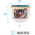 thumbnail image 3 of Silver Buffalo Harry Potter Trio Anime Style Ceramic Ramen Noodle Rice Bowl with Chopsticks, Microwave Safe, 20 Ounces, 3 of 10
