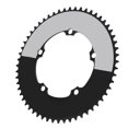 thumbnail image 4 of SPYMINNPOO Platos de Bicicleta, 130 Mm BCD 56T, Plato único Plegable, Juego de Bielas de Aleación de Aluminio, Plato de un Solo Disco, Accesorios para Bicicleta(26 * 26 * 9cm-En Blanco y Negro) Amonsee No, 4 of 6