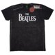 thumbnail image 1 of The Beatles - Camiseta Logotipo Drop T para Adultos Unisex (Negro), 1 of 2